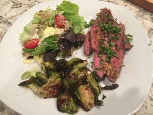 Brazilian style grilled flank