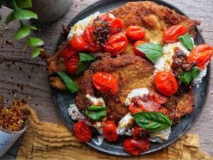 Italian basil chicken cutlets
