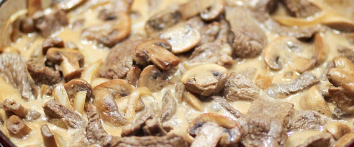 Beef Stroganoff