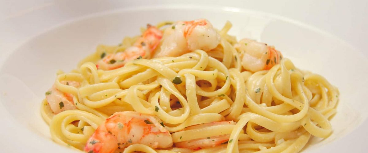 Parilla Butter Shrimp and Linguine Pasta